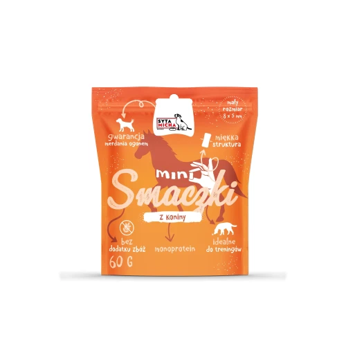 Syta Micha MINI Smaczki z koniną 60g