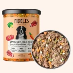 FIDELIS Karma Mokra Gotowana - świeża jagnięcina z batatami, jarmużem i jabłkiem 400g