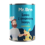 Mr. Bro konina z siemieniem lnianym 800g  Monoproteinowa karma mokra