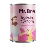 Mr. Bro Jagnięcina z burakiem 800g  Monoproteinowa karma mokra