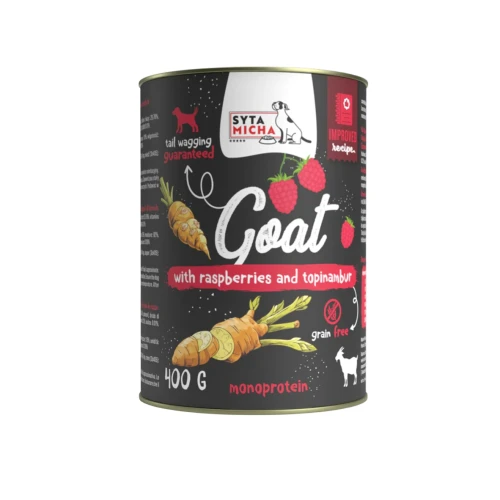 Syta Micha Koza z malinami  i topinamburem 400g