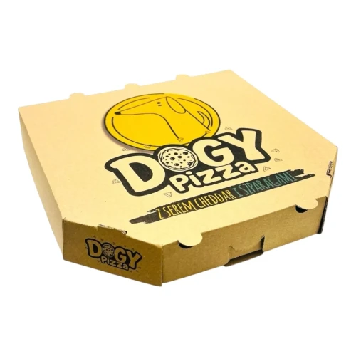 DOGY PIZZA z serem cheddar i szparagami dla psa 22 cm
