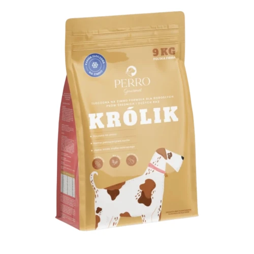 Perro Gourmet Karma tłoczona na zimno Królik 9kg