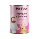 Mr. Bro Jagnięcina z burakiem 400g Monoproteinowa karma mokra