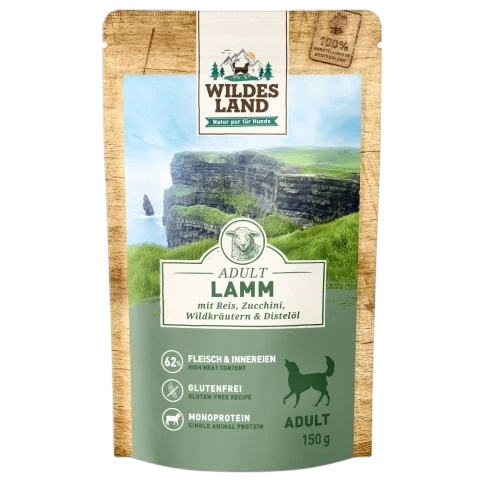 WILDES LAND DOG Lamm – jagnięcina 150g