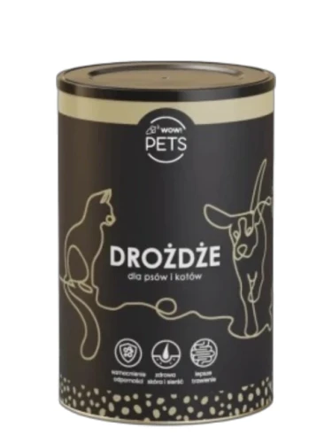 WOW!Pets Drożdże browarnicze 220g