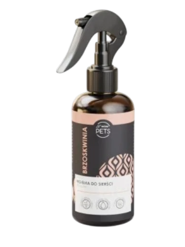 WOW!Pets Mgiełka naturalna do sierści Brzoskwiniowa 150 ml