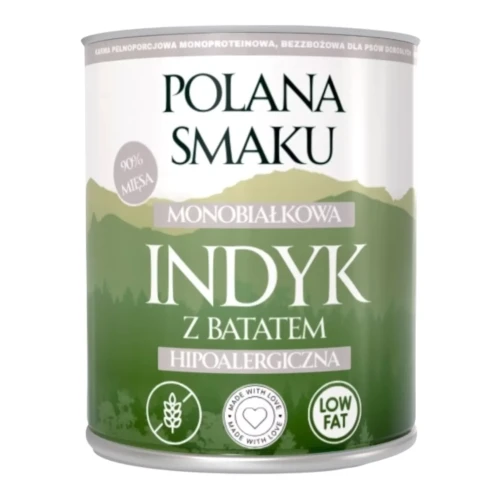 Polana Smaku Indyk z batatem 800g
