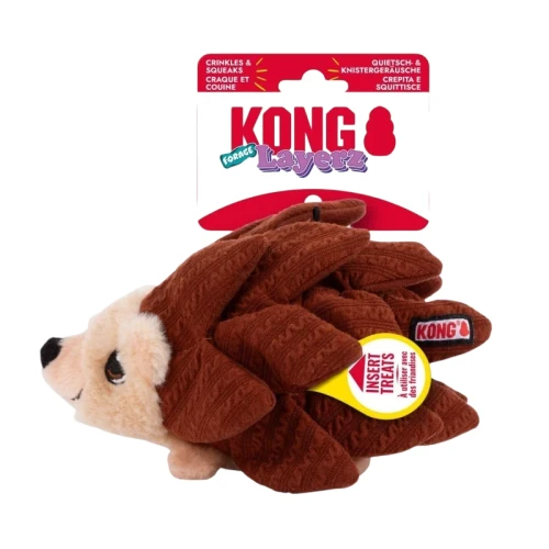 Kong Jeż 20cm  Layerz Forage Hedgehog