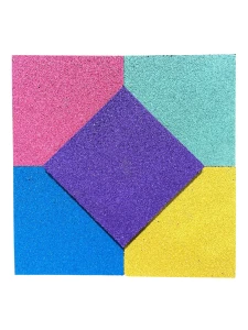 Target gumowy 30 x 30 x 3 cm RÓŻNE KOLORY