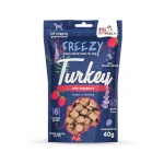 Smaczki liofilizowane Freezy indyk z malinami 40g