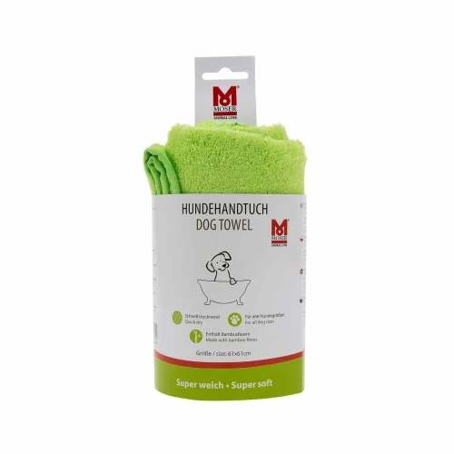 Ręcznik z mikrofibry Moser 61x61 cm zielony