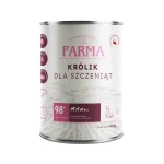 FARMA Select Królik 400g dla szczeniaka Monoproteinowa karma mokra dla psa