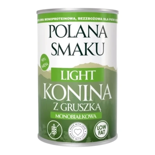 Polana Smaku Light Konina z gruszką 400 g