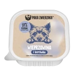 Wieprzowina z borówką 150g Karma mokra Paka Zwierzaka