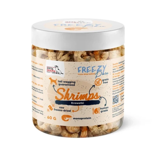 Syta Micha Freezy Pure liofilizowane krewetki 60 g