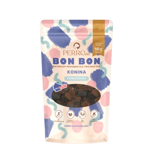 Perro BON BON Konina – Równowaga 80g