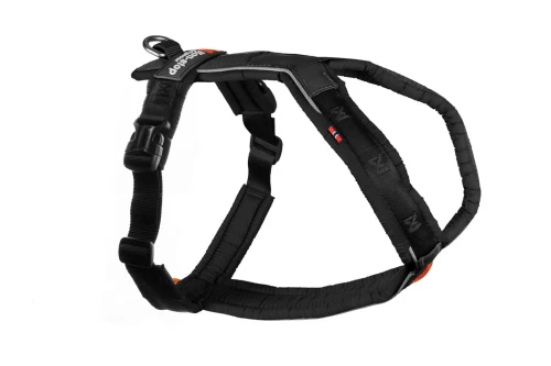 Szelki spacerowe Line Herness 5.0 Non-stop Dogwear czarne