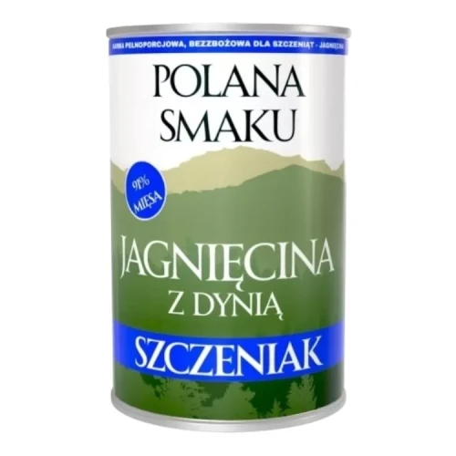 Polana Smaku Puppy Jagnięcina z dynią 400 g