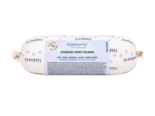 NATURIS Kiełbasa treningowa z indyka 650g