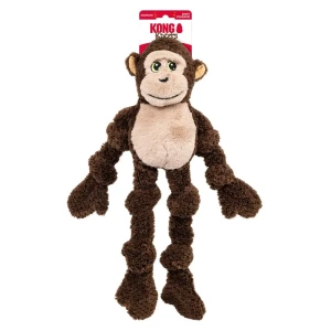 Kong Knots Monkey L/XL Wzmocniona sznurami pluszowa małpa