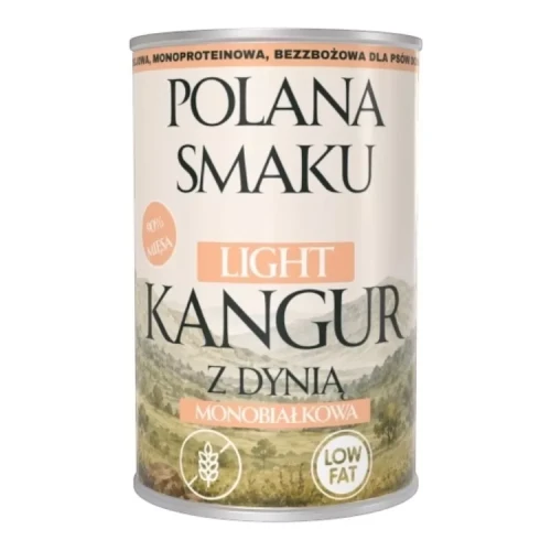 Polana Smaku Light Kangur z dynią 400 g