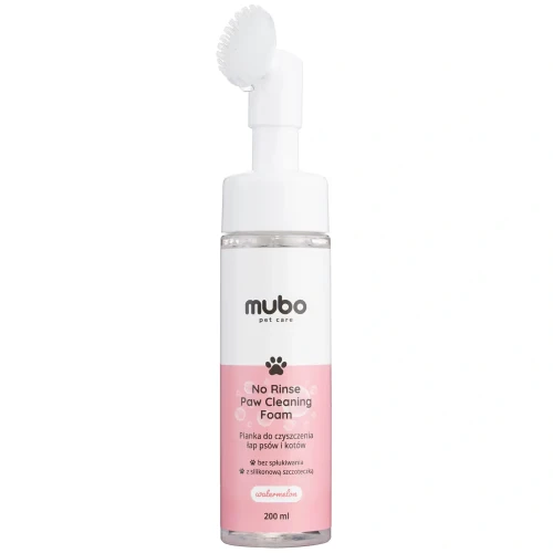 Mubo Pianka do mycia łapek 200 ml Arbuzowa dla psa i kota