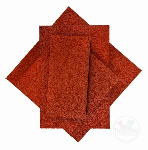 Target gumowy wys. 3cm ceglasty