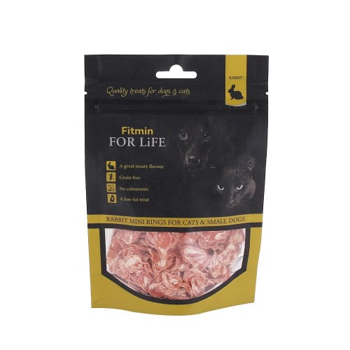 FITMIN FOR LIFE Rabbit Mini Rings (królik) 70g