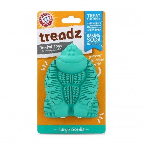SUPER TREADZ GORILLA Zabawka Dentystyczna L