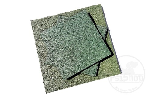 Target gumowy wys. 1,5cm zielony