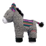 KONG Sherps Donkey M 21 cm - pluszowy szeleszczący Osiołek z piszczałką