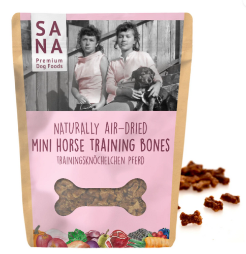 SANADOG Mięsne kosteczki treningowe z koniny 100g Soft