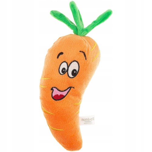 Marchewka Szeleszcząca  zabawka z piszczałką 26cm