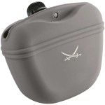 HUNTER Silikonowa saszetka na smaczki szara 14x15x7cm