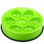 CAVITY Miska spowalniająca jedzenie - zielona 1200ml - 25 cm