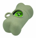 Dyspenser / dozownik na woreczki Bamboo + rolka woreczków ekologicznnych