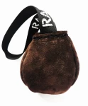RADDOG Piłka Skórzana 10 cm z rączką