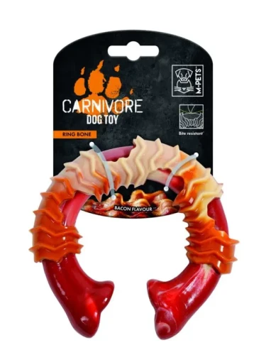 CARNIVORE RING BONE gryzak o zapachu bekonu 14cm