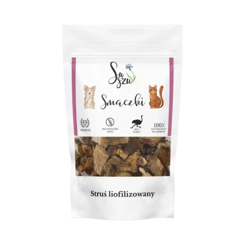 SUSZU Liofilizowany Struś 40g