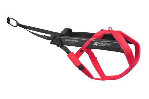 Szelki / Uprząż do biegania Freemotion 5.0 różowo-szare Non-stop Dogwear - Sled