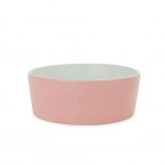 Miska ceramiczna plaster miodu 0,4 L 15 cm różowa