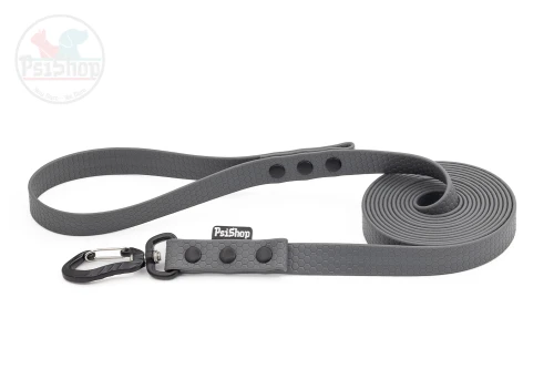 SZARA SMYCZ SPACEROWA / TAŚMA TRENINGOWA WODOODPORNA PLASTER MIODU