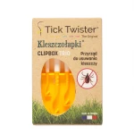 Tick Twister Kleszczołapki ClipBox TRIO żółte 3 sztuki + etui