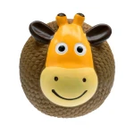 Toby's Choice Deer Squeaker Ball - lateksowa piłka z piszczałką 6,5cm