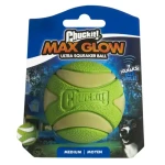 Piłka Max Glow Ultra Squeaker Chuckit! M