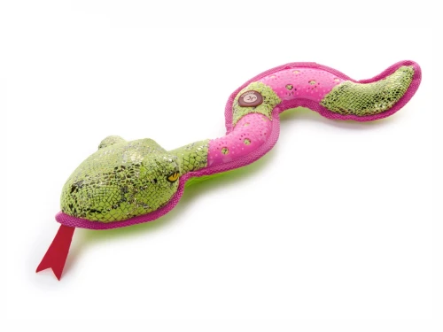 Pluszowy Wąż z piszczałką i elementami TRP 42cm
