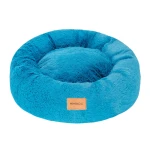 Mimiko Legowisko Shaggy okrągłe 60 cm turkusowe