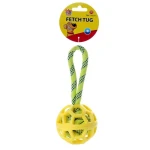 Toby's Choice Fetch Tug pływająca Ażurowa piłka ze sznurem