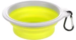 Flamingo miska podróżna składana 375 ml limonkowa